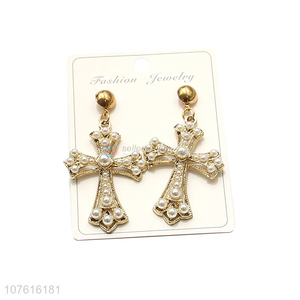 Personalized Design Cross Earrings Fashion Jewelry For Women