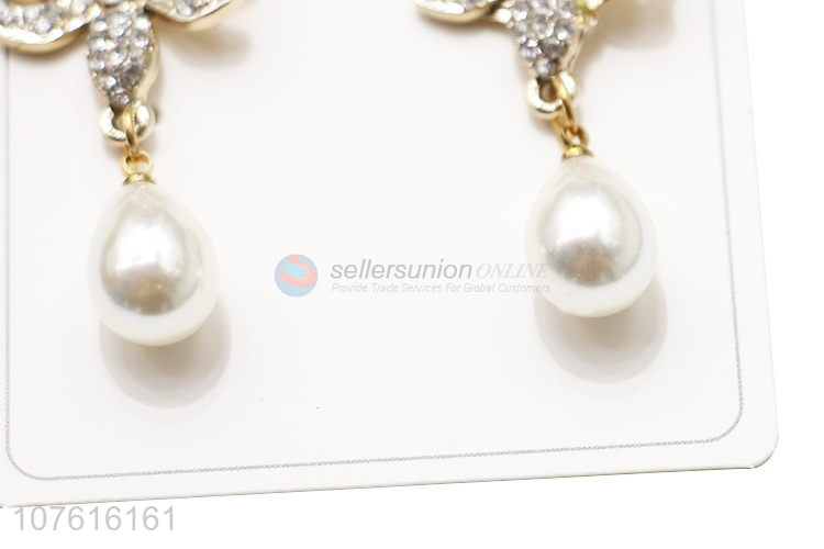 Cute Honeybee Design Drop Earring Elegant Alloy Ear Ring