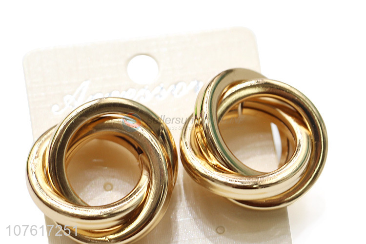 Fashion Design Metal Earring Popular Ear Stud For Sale