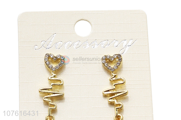 Factory Wholesale Fashion Jewelry Women Drop Earring