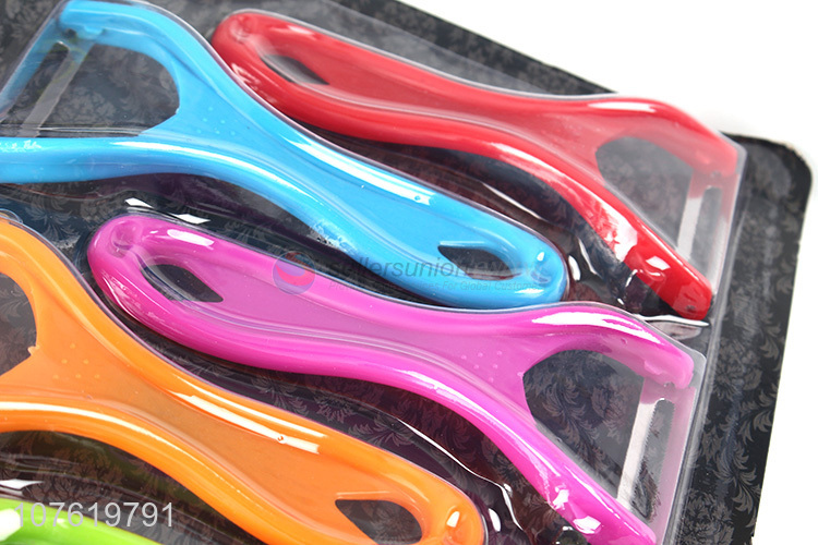 Wholesale 6 Pieces Colorful Vegetable & Fruit Peeler Set