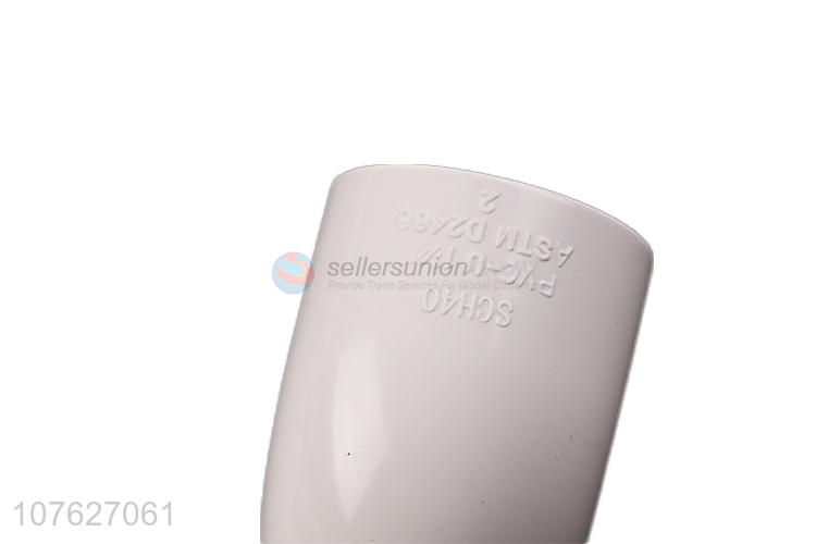 White new product top quality PVCpipe fitting equal elbow with 90 degree