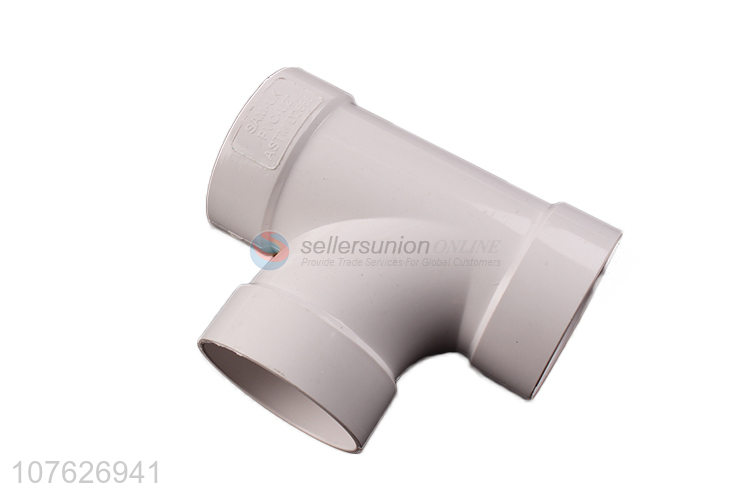 High quality good sale PVCdrainage waste tee pipe fitting