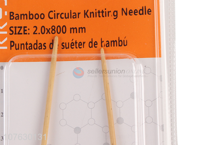 Hot selling bamboo knitting needle sweater needle