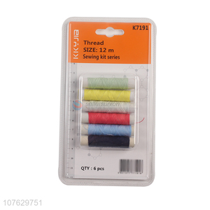 Hot sale colorful cotton sewing thread sewing tools
