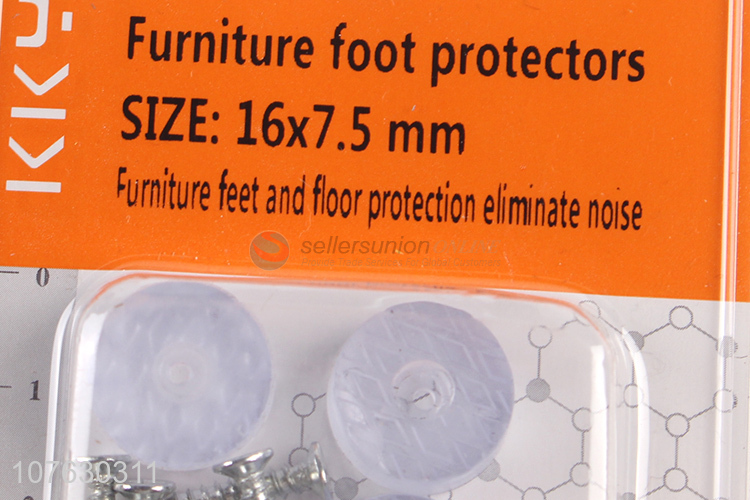 New arrival transparent soft furniture leg protectors floor protectors