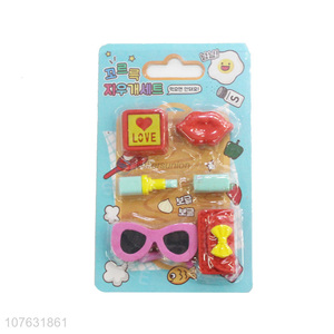 Wholesale Students Favorite Cartoon Eraser Gift Set