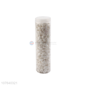 Good quality 10-12mm bonsai decoration white sand stone