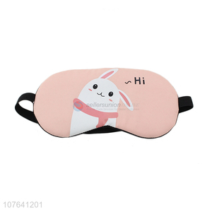 China manufacturer cartoon rabbit home travel gel blindfold sleeping eyeshade