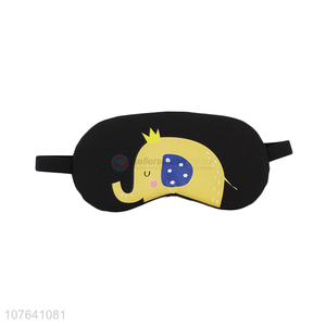Popular products cartoon elephant home travel gel blindfold sleeping eyeshade