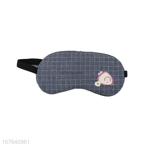 Factory direct sale fruit printed travel gel blindfold sleeping eyeshade