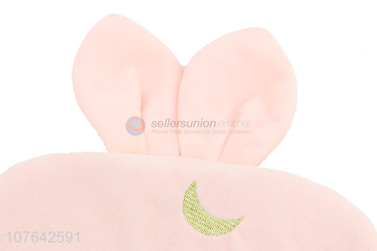 Popular products cartoon ice-compress short plush sleeping eye mask for home