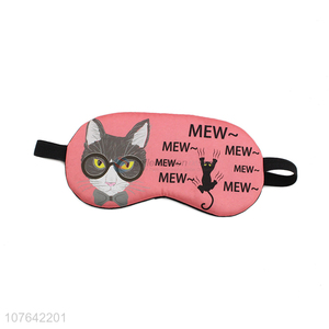 China manufacturer cartoon cat cooling gel eye mask hot pack eye mask