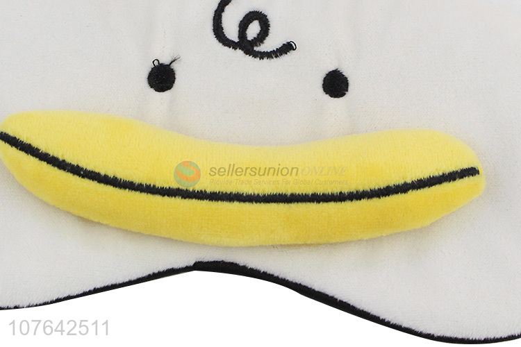 Hot selling hot ice compress eye mask cartoon duck sleep eye mask