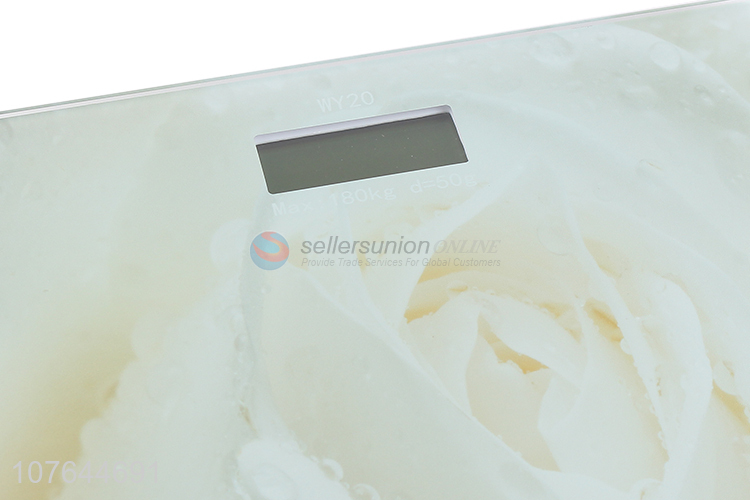 Hot products fashion square body scale personal scale bathroom scale