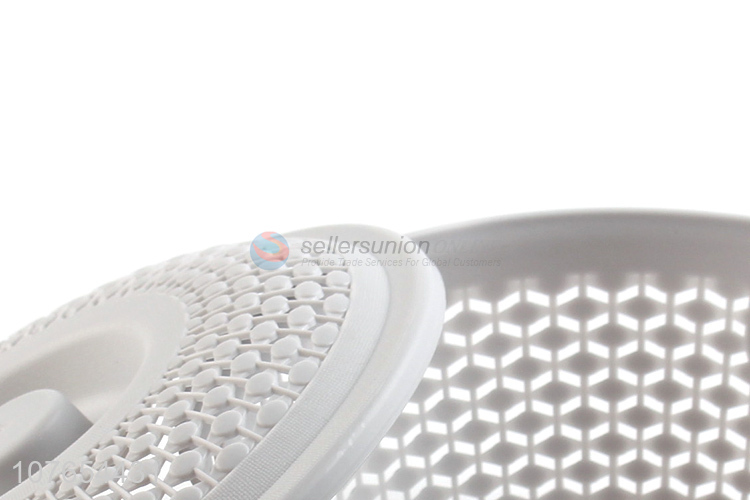 New products round storage basket plastic wicker basket for vegetables