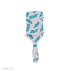 Latest Plastic Paddle Massage Hair Brush Detangling Comb For Long Hair