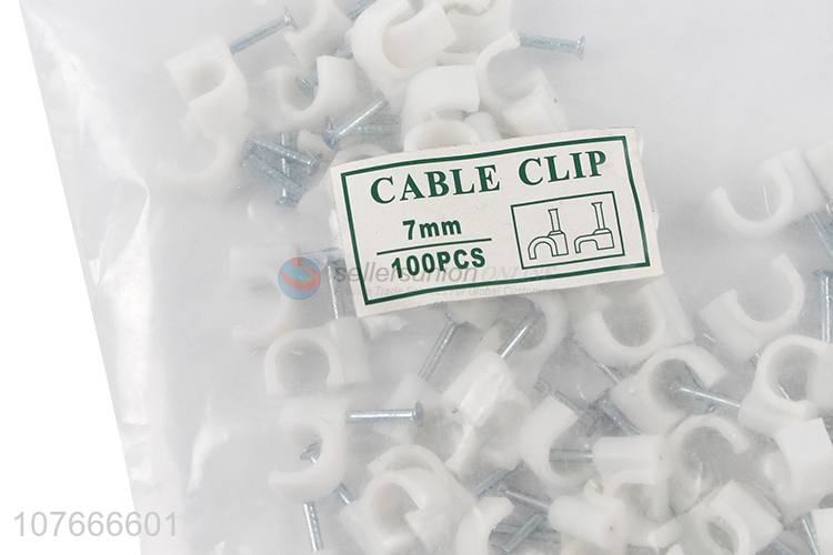Factory price electrical wire wall nails cable clips