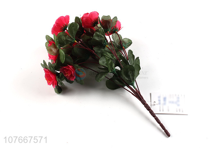 Realistic red azalea simulation floral flower arrangement decoration azalea