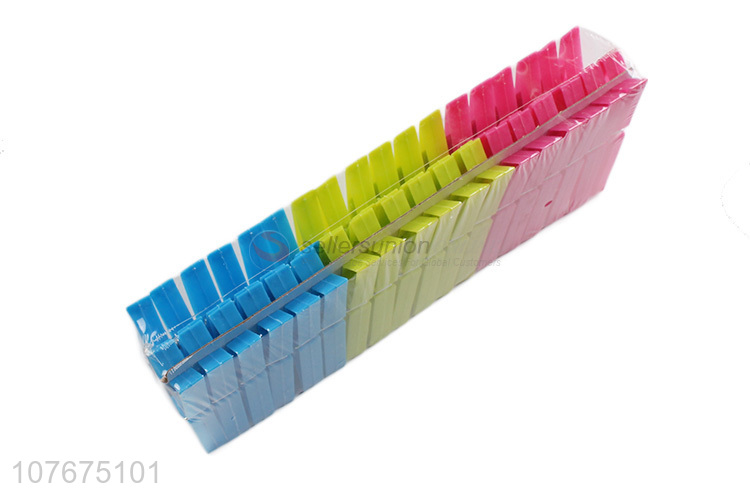 Spot square flat-head plastic clip for drying clothes and sealing clip