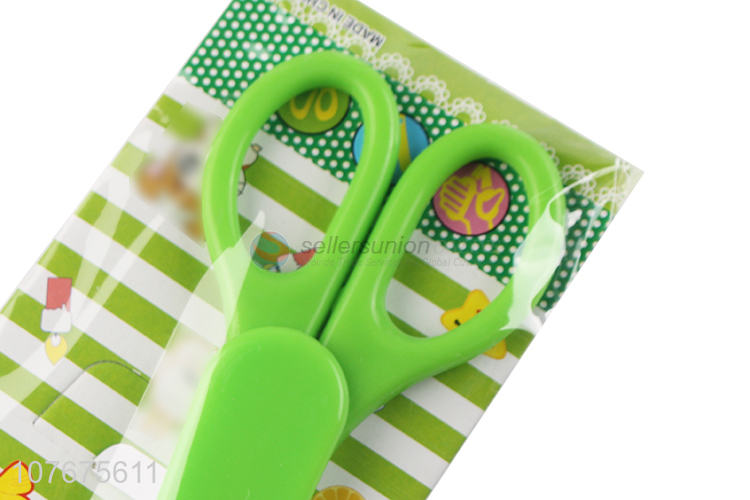 Best selling safety children scissors craft scissors with cover