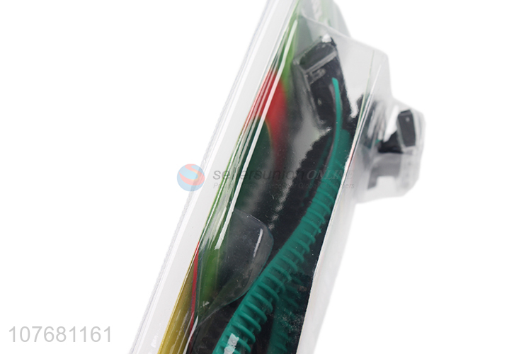 Wholesale safety round pivoting head triple blades razors