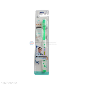 Home travel wide-head toothbrush soft bristles manual adult toothbrush