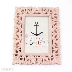 Fashion Elegant Photo Frame Plastic Family Picture Frame