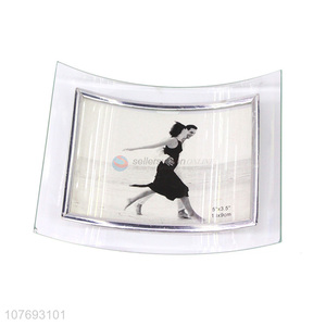 Unique Design Glass Picture Frame Curved Frame For Photo