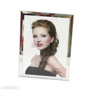 Hot Sale Desk Decoration Glass Photo Frame With Back Stander