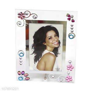 Simple Style Desk Picture Frame Glass Photo Frame For Decoration