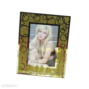 Factory Price Fashion Photo Frame Desk Picture Frame Glass Frame