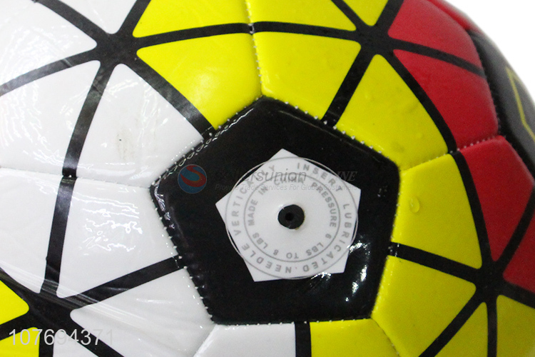 Low price good quality football soccer ball for training sports