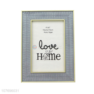 Best selling tabletop photo frame plastic picture frame