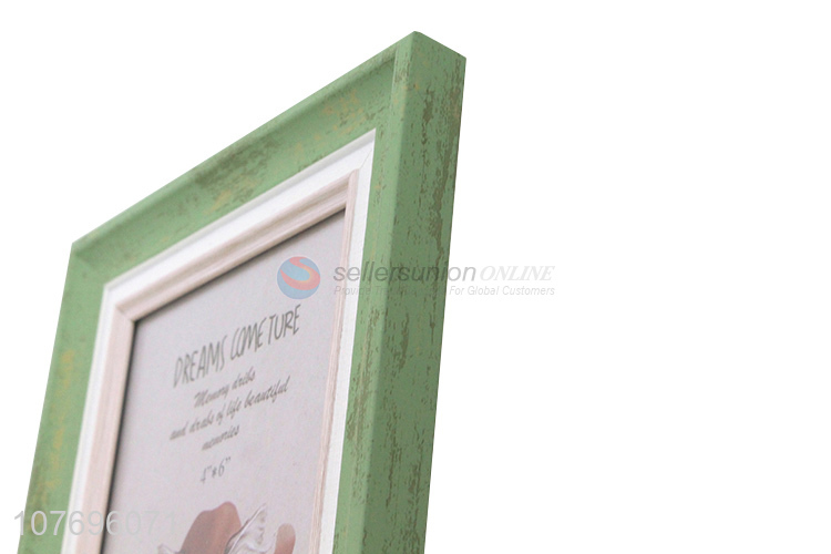 Top seller home ornaments rectangular family picture frame