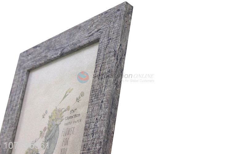 Wholesale modern decorative plastic photo frame picture frame