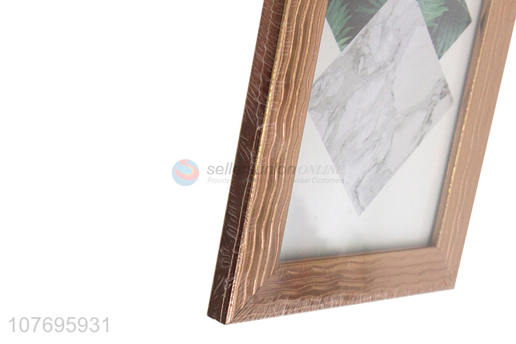 Hot products tabletop photo frame rose gold picture frame