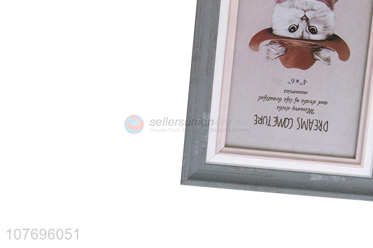 Personalized modern picture frame for tabletop decoration