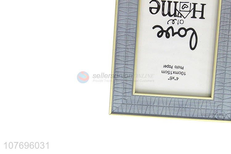 Best selling tabletop photo frame plastic picture frame