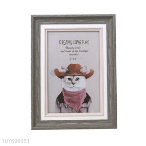 Unique high-end decorative plastic photo frame picture frame