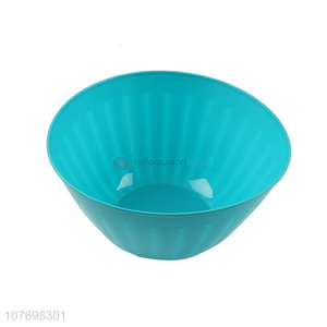 High Quality Colorful Plastic Salad Bowl Fashion Tableware