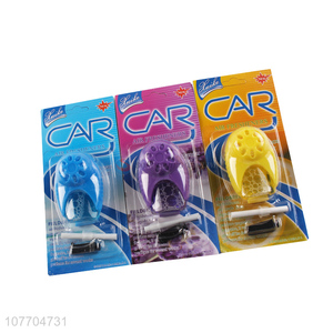 Refillable car vent clips liquid air freshener with top quality