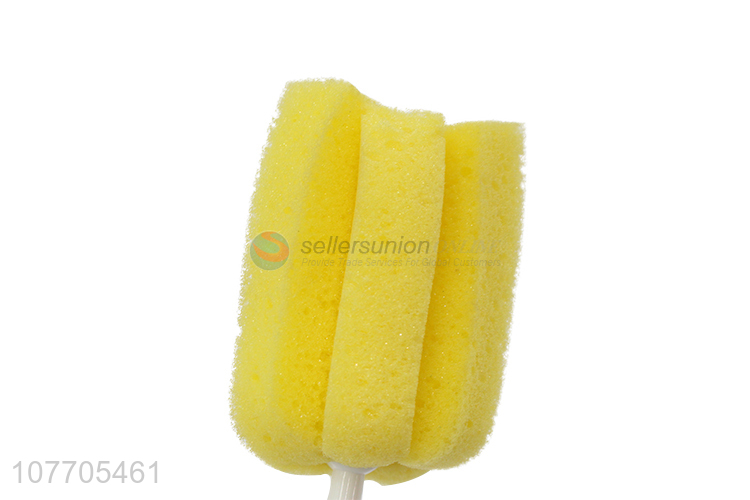 China manufacturer baby milk bottle cleaner water bottle sponge brush