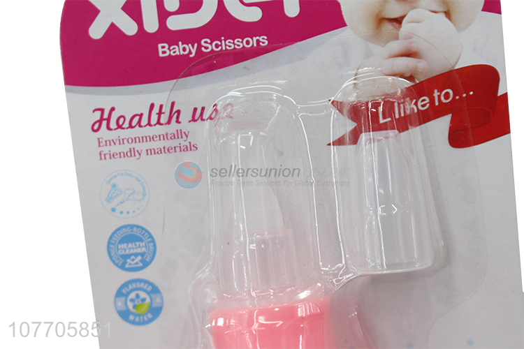 Top seller soft silicone anti-backflow baby nasal aspirator pump