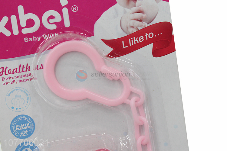 Most popular baby soother holder infant nipple clip