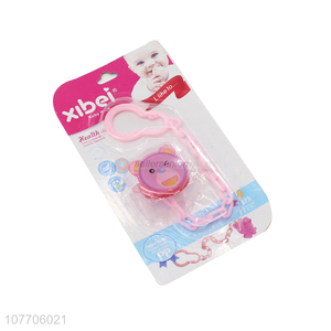 Most popular baby soother holder infant nipple clip