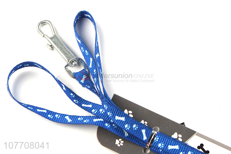 Wholesale printed patch pet traction rope neckband pet supplies