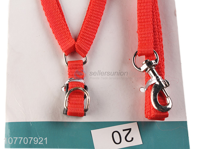 Hot-selling pet leash strong and durable plus chest back leash set