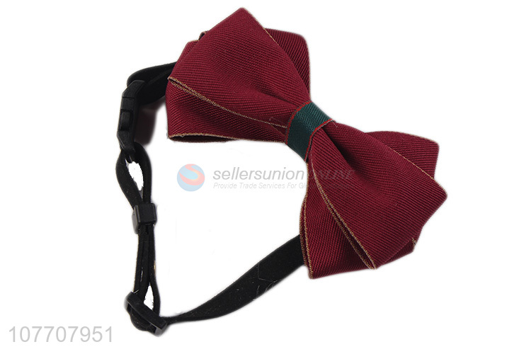 Wholesale cute pet collar with bowknot pet clothing accessories