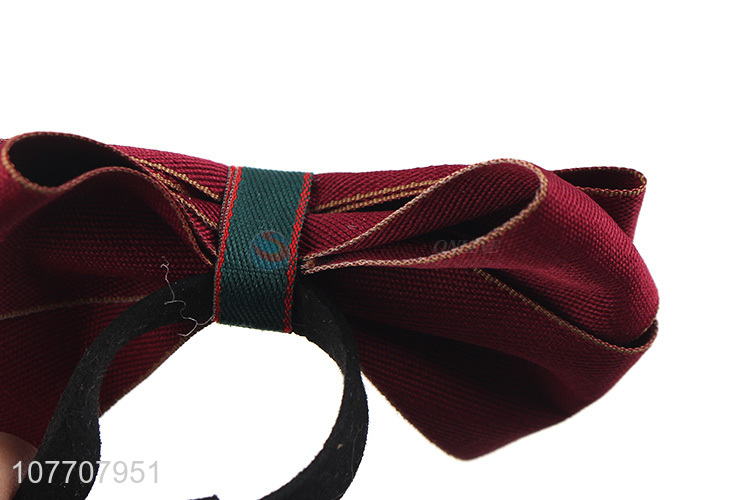Wholesale cute pet collar with bowknot pet clothing accessories